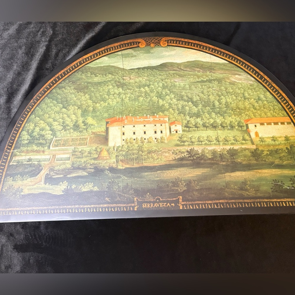 Decorative Wall Art Print Depicting The Palazzo Mediceo Of Seravezza, - Picture 2 of 12